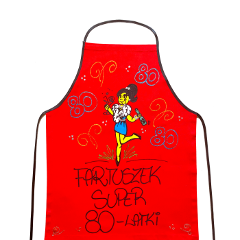 [Fb04-80] Fartuszek bawełniany FARTUSZEK SUPER 80 latki